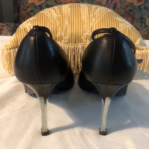 CHANEL Classic Open Toe Heels - Picture 9 of 14